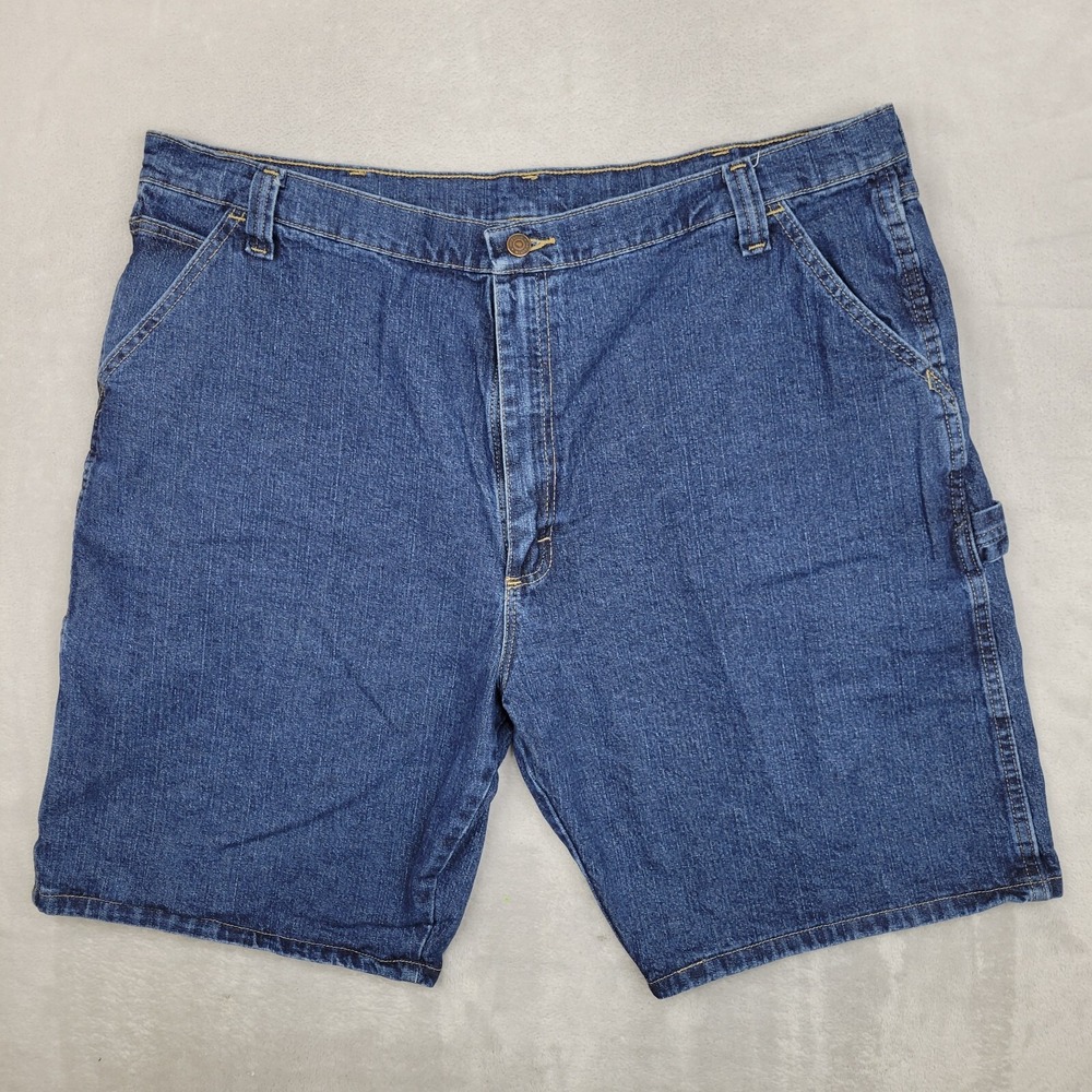 Wrangler Jeans Shorts Mens 42 Denim Pants Carpenter Heavy‎ Jorts Vintage Adult